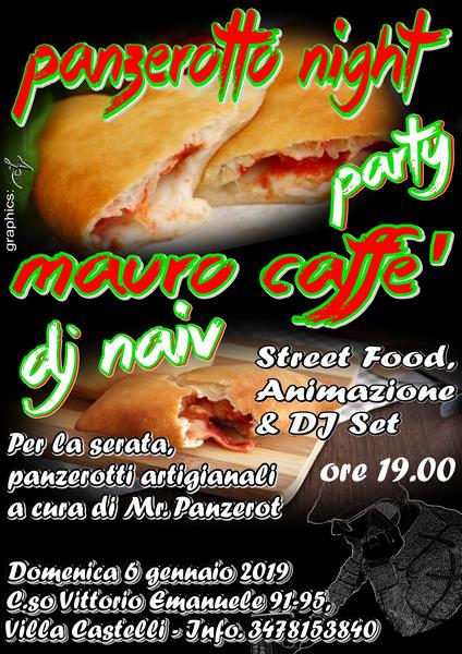 Panzerotto night Party   Locandina