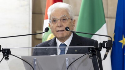 El presidente italiano, Sergio Mattarella 