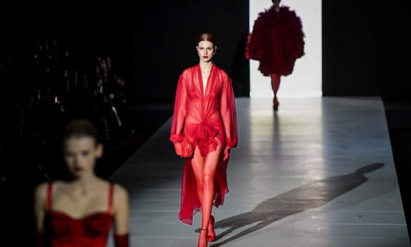 Una collezione Dolce &amp; Gabbana all&#039;ultima Milano Fashion Week