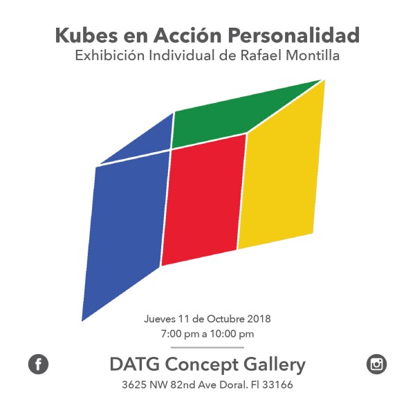 Los Kubos del artista venezolano Rafael Montilla  protagonizan exposición en Miami