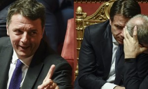 Tregua armata tra Renzi e Conte