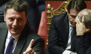 Tregua armata tra Renzi e Conte