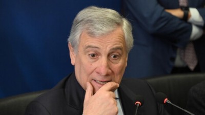 El jefe de la diplomacia italiana, el ministro Antonio Tajani.