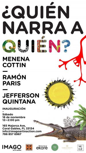 Imago presenta exposición de los ilustradores venezolanos Menena Cottin, Ramón París y Jefferson Quintana