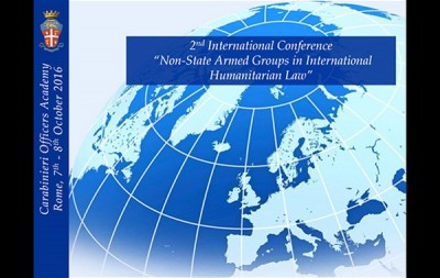 2^ Conferenza di Diritto Internazionale Umanitario - &quot;Gruppi Armati non Statali&quot;