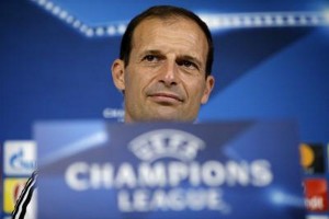 Il tecnico della Juventus, Massimiliano Allegri
