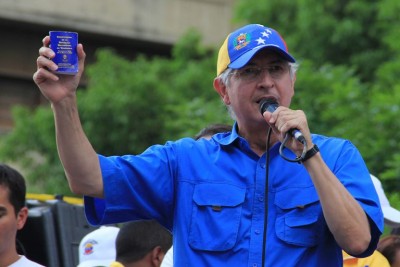 Antonio Ledezma Acalde metropolitano de Caracas preso da dos años 