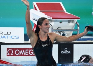 La nadadora italiana Simona Quadarella