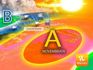 Ecco la novembrata, sole e caldo: temperature fino a 27 gradi