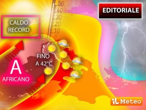 Torna il gran caldo, in settimana picchi fino a 42°C