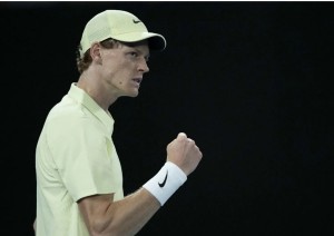 Il tennista italiano Jannik Sinner, numero uno del mondo,