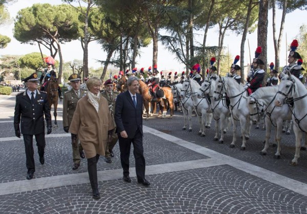 L&#039;intervento di Gentiloni alla Scuola Ufficiali Carabinieri &quot;Ugo de Carolis&quot;