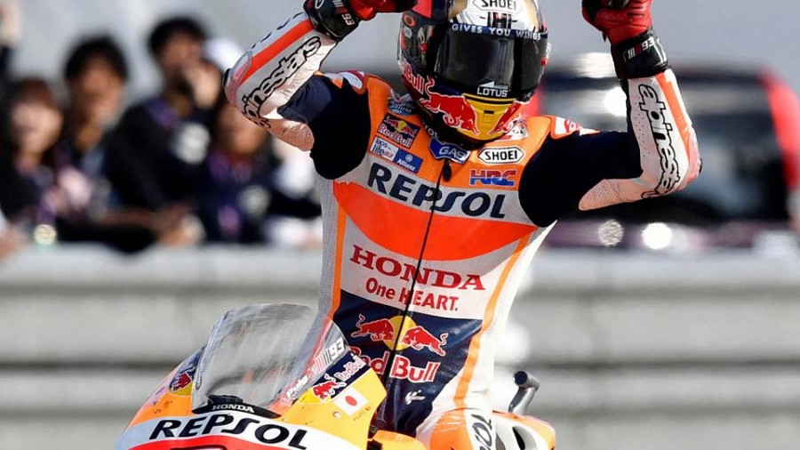 Marquez wins third MotoGP world title as Ogier celebrates fourth
