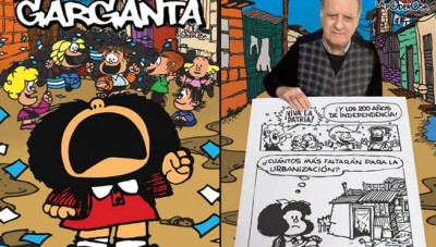 Quino resucita a Mafalda en el bicentenario de la independencia de Argentina