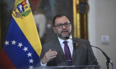 Il Ministro degli Affari Esteri del Venezuela, Yvan Gil