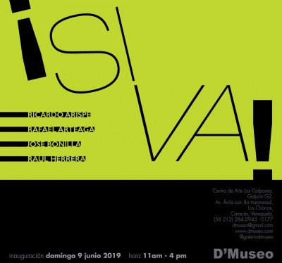 ¡Sí va! Ricardo Arispe, Rafael Arteaga, José Bonilla y Raúl Herrera ​​confrontan su obra en una exposición en Dmuseo