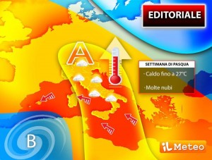 Italia verso Pasqua, caldo fino a venerdì 15 aprile