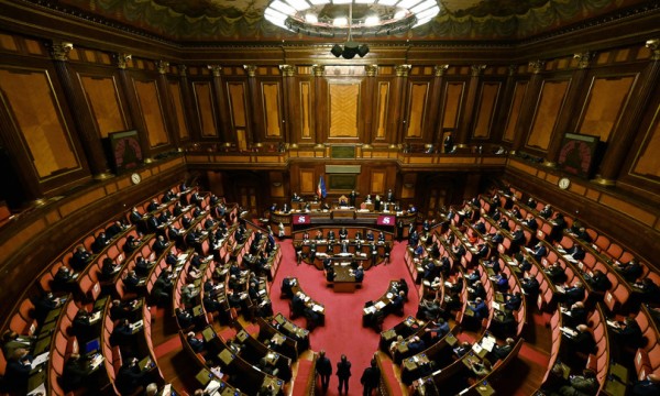 L&#039;aula del Senato 