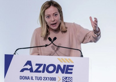 Giorgia Meloni al Congresso di Azione
