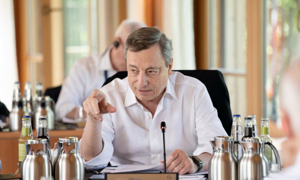Il Presidente del Consiglio, Mario Draghi, partecipa ai lavori del Vertice G7 