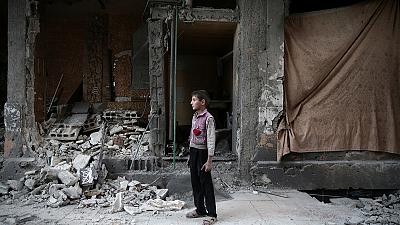 Renewed air strikes pound province of Aleppo
