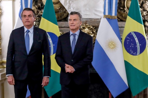 Macri y Bolsonaro reiteran su compromiso por restaurar la democracia en Venezuela