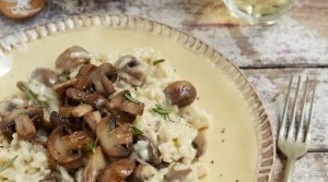 Risotto de hongos
