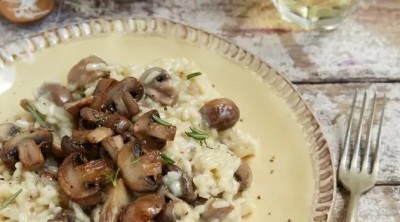 Risotto de hongos