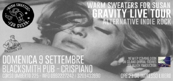 Warm Sweaters for Susan in concerto a Crispiano (Ta)