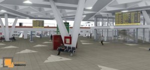 progetto BIM Stazione Napoli Centrale