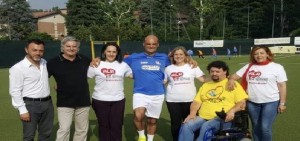 Unione di solidarietà tra nord e sud con la partita “Un sorriso in un Pallone”