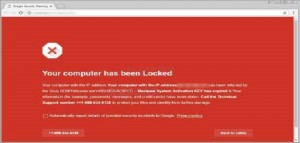 Truffe online: &quot;Your computer has been locked (Il tuo computer è stato bloccato. Chiama per ricevere supporto)&quot;