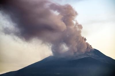 Etna, nube di cenere alta 4.500 metri