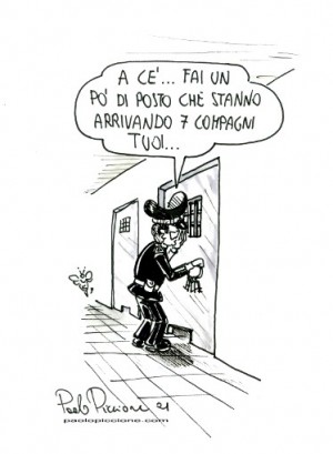 Operazione “Ombre rosse”...le Vignette Satiriche di Paolo Piccione