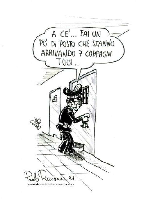 Operazione “Ombre rosse”...le Vignette Satiriche di Paolo Piccione