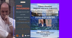 Ultimi e penultimi Trieste abbraccia Taranto incontro con Pino Rovereto