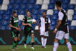 La Juve non chiude il campionato, con il Sassuolo 3-3