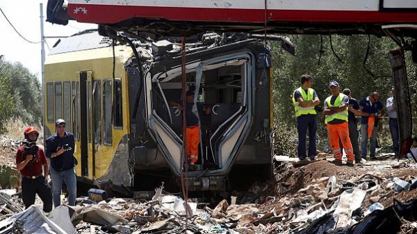 Italia investiga las causas del accidente de trenes
