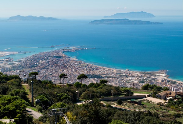 La costa de Trapani y las Islas Égadas
