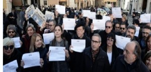 Gianni Liviano solidale con Fnsi e ai giornalisti in lotta contro il taglio dei contributi, compreso la Gazzetta del Mezzogiorno