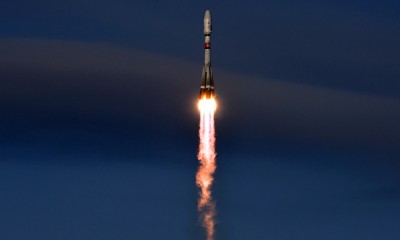  Il razzo Soyuz-2.1b che ha portato in orbita la sonda Luna 25