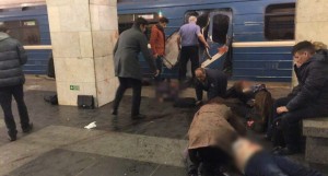 Blast rocks St Petersburg metro system, killing at least 10 people