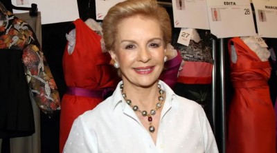 La diseñadora de modas venezolana Carolina Herrera