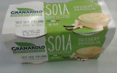 Pericolo per allergici: Granarolo ritira dessert di soia alla vaniglia per mancata indicazione del latte in etichetta