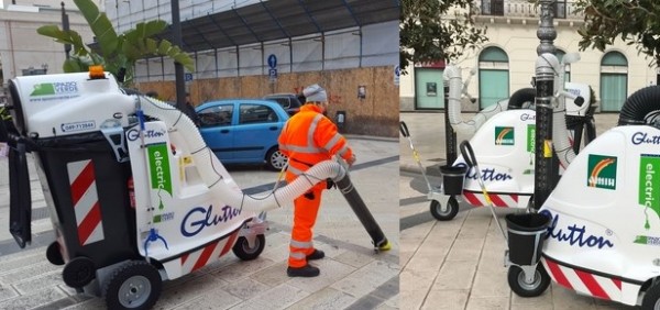 Taranto - Amiu compra due aspira rifiuti elettrici, stamattina l&#039;inaugurazione