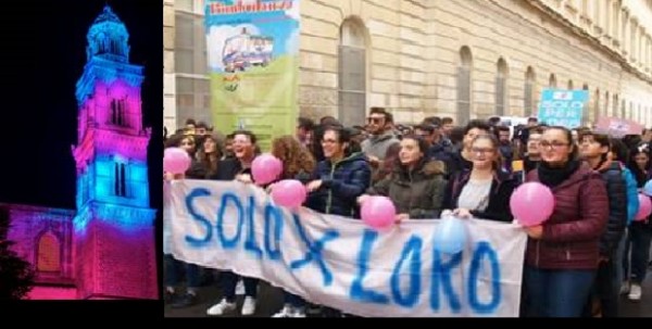 Un giorno per colorare tutto di rosa e celeste 1 dicembre la 3° Giornata SOLOxLORO  dedicata al tema della “inclusione”