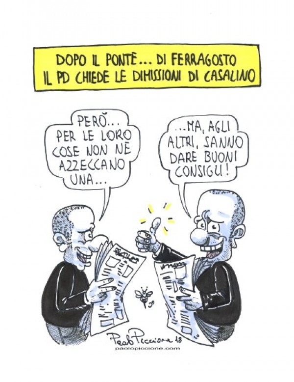 Il portavoce… di ferragosto