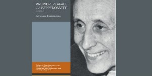Cerimonia di premiazione del premio per la pace «Giuseppe Dossetti»