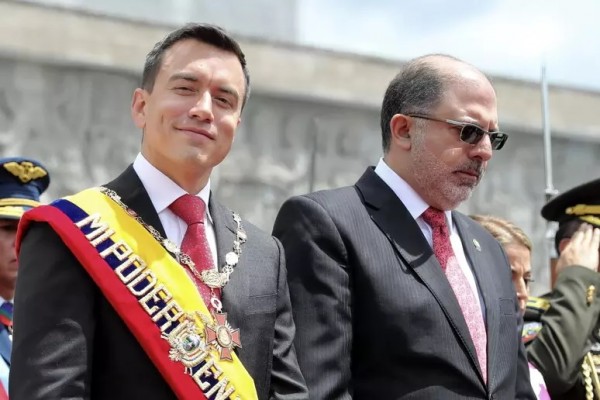 Il presidente dell&#039;Ecuador, Daniel Noboa