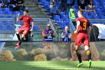 Terza vittoria di fila per la Roma, Udinese ko 3-1 con Dzeko ed El Shaarawy